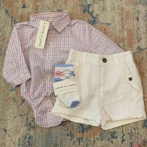 Janie and Jack outfit 3 -6 months